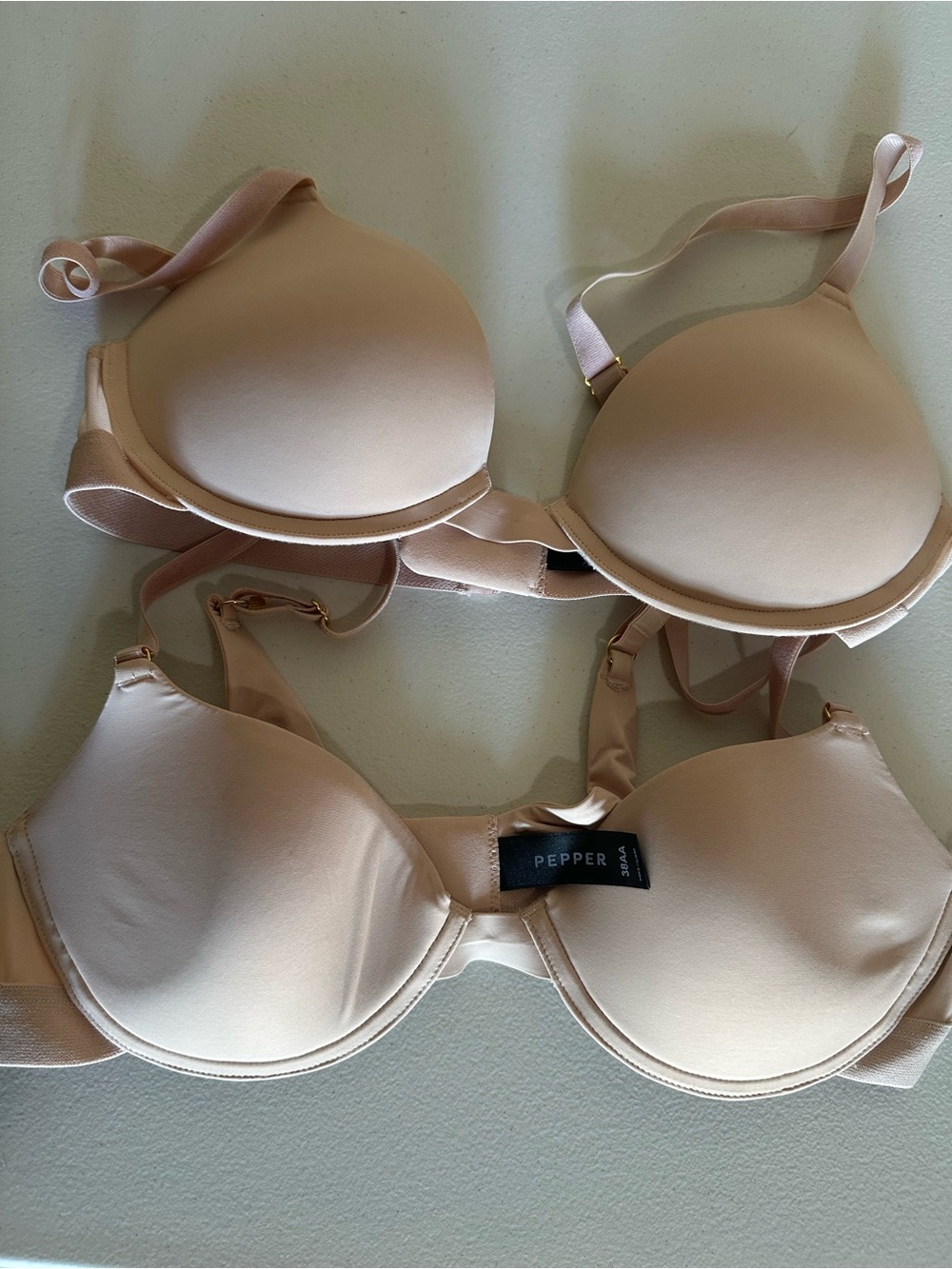 PEPPER Everyday Light Nude T-Shirt Bra - Smooth Padded Support